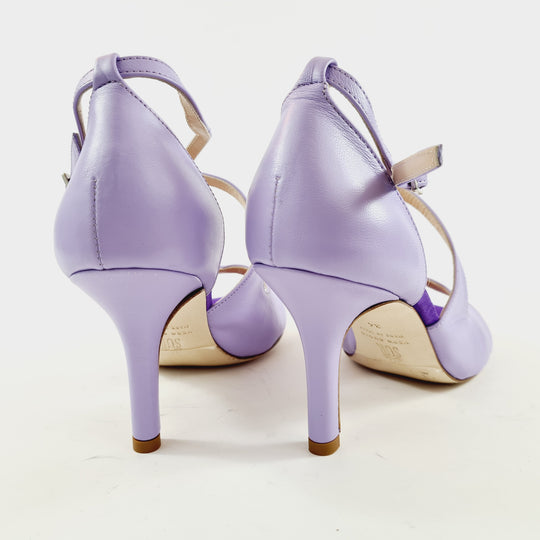 FARAH 2 Nappa Wisteria heel 8
