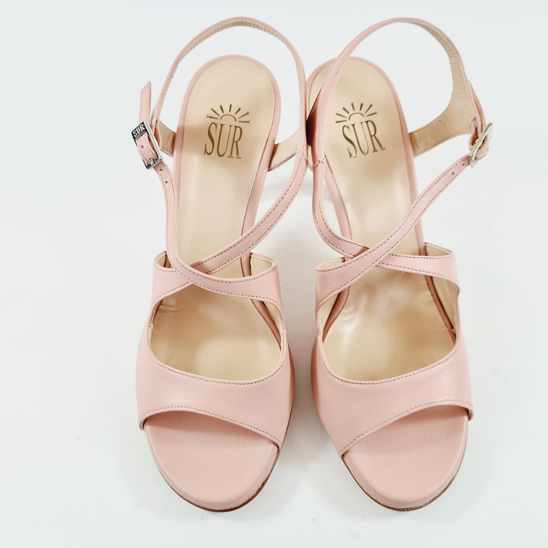 DITA Nappa Pink heel 8