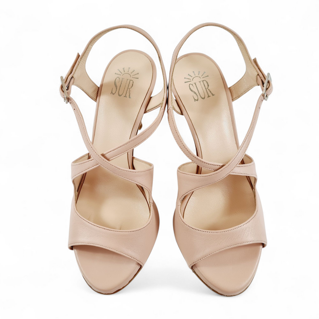 DITA Nappa Nude tacco 8 Bo
