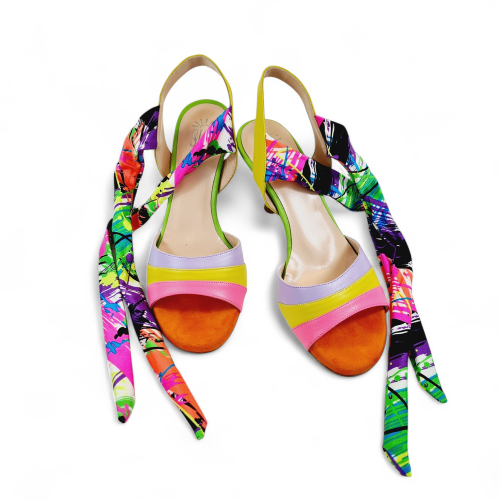 PALOMA -MARISOL  Nappa Multicolor   tacco 7