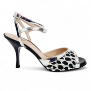 GRACE-TURANDOT Animalier - Argento tacco 8