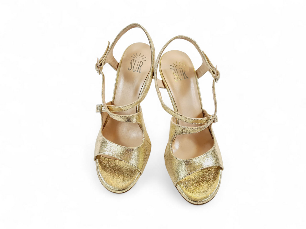 DITA-F  Polvere Oro tacco 8