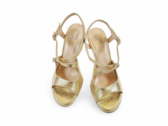 DITA-F  Polvere Oro tacco 8