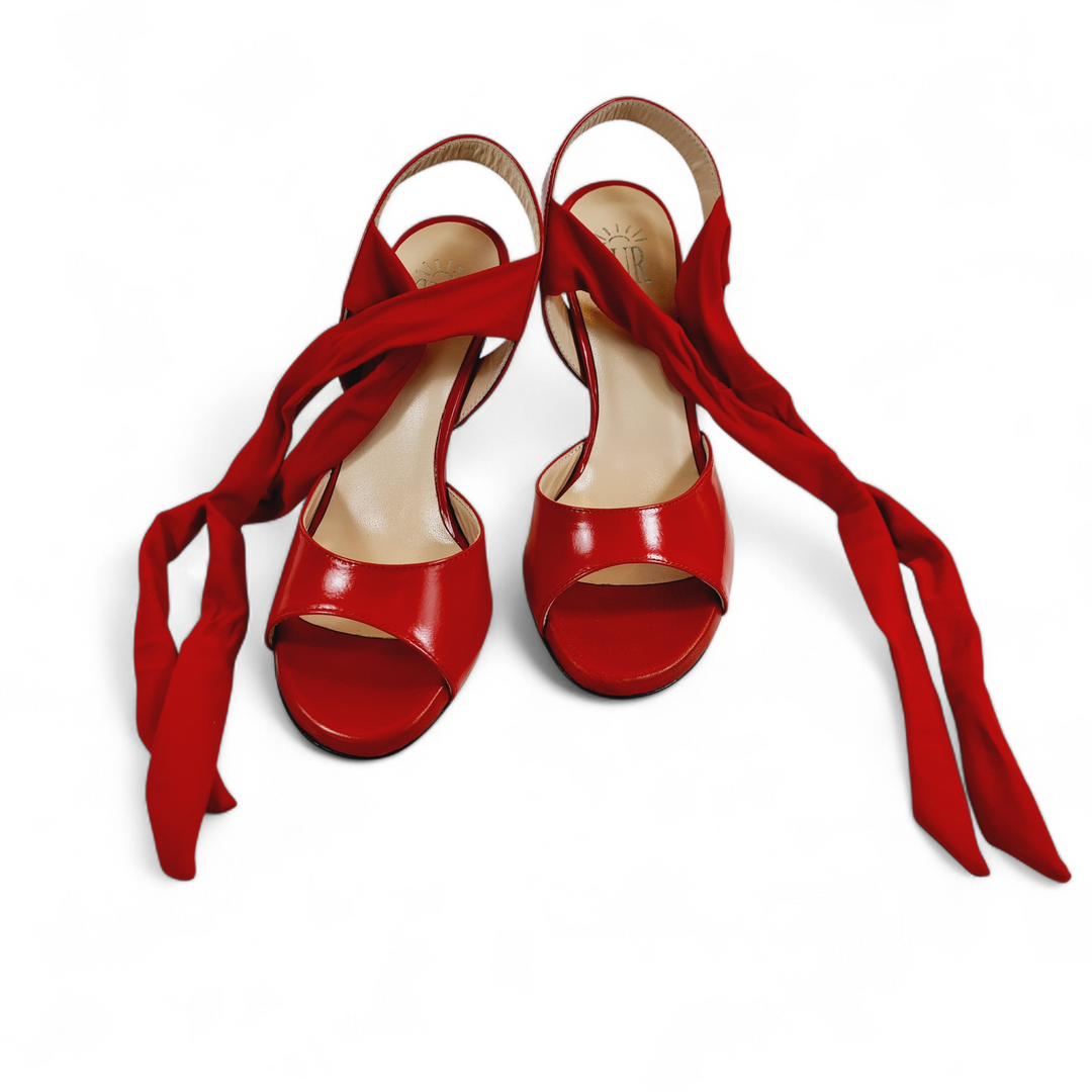 PALOMA  Vernicetta Rossa tacco 8