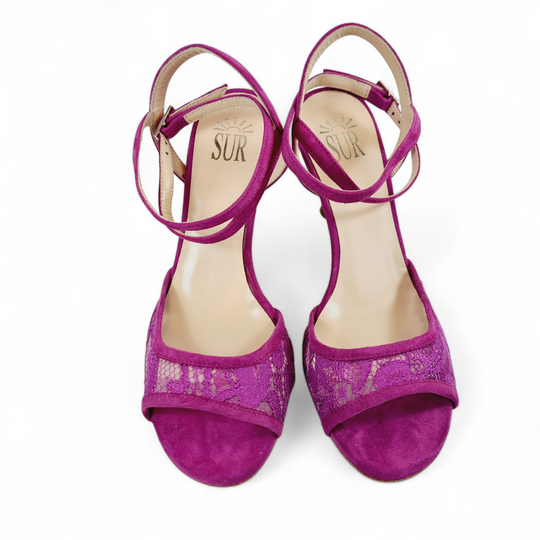 FEMME  Pizzo Fuxia  tacco 7