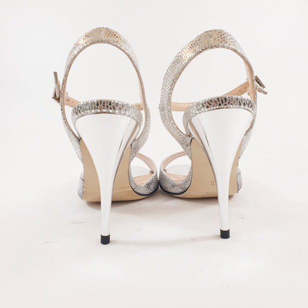 KIKA Vipera Silver heel 10