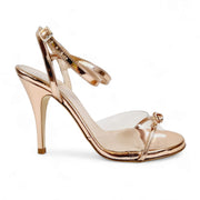 MAGALINA PVC Mirror Peach heel 10