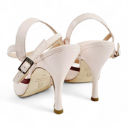 MUSIDORA Nappa Cipria - Bordeaux Patent Heel 9