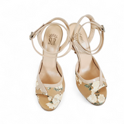 MUSIDORA   Fiori Camel  tacco 10