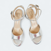 GRACE Argento Miniglitter Tacco 7