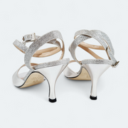 GRACE Argento Miniglitter Tacco 7