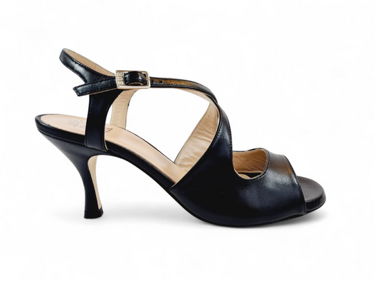 DITA  Nappa Nera  tacco 7