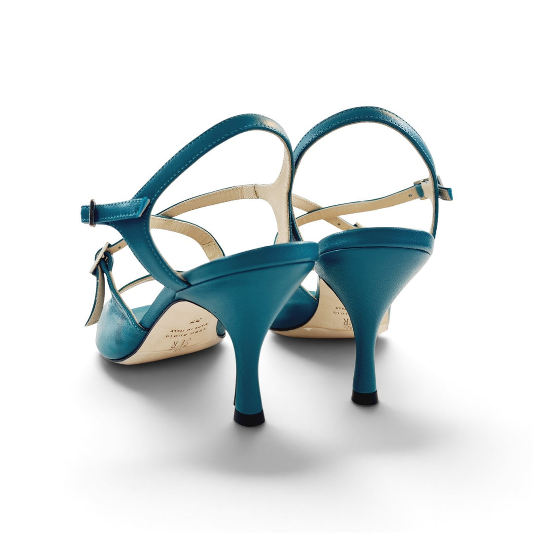 DITA-F    Nappa Verde  tacco 7