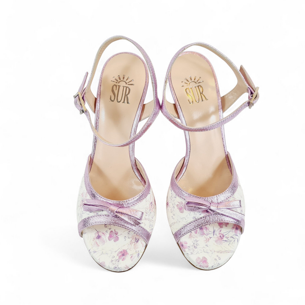 ISABELLA-ODETTE Bow    Fiori Glicine tacco 8