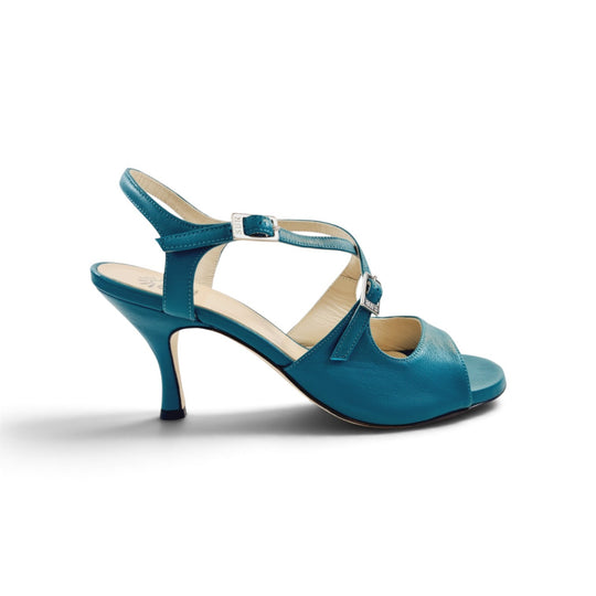 DITA-F    Nappa Verde  tacco 7