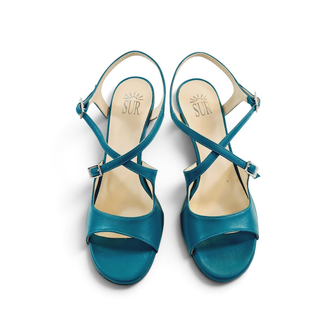 DITA-F    Nappa Verde  tacco 7
