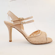 FRIDA-FEMME Pizzo Nude tacco 8