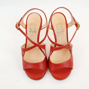 DITA  Nappa  Rosso tacco 9